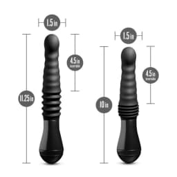 Temptasia Lazarus Thrusting Dildo Black - Image 3