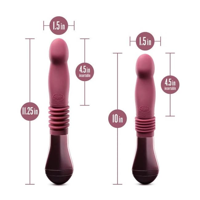 Temptasia Trixie Thrusting Dildo Wine - Image 5
