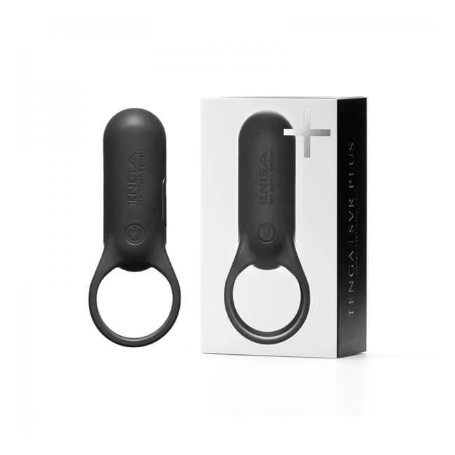 Tenga Svr Plus Smart Vibe Ring Black - Image 1