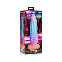 Tenta-Cock Glow-in-the-Dark Silicone Dildo, image 2