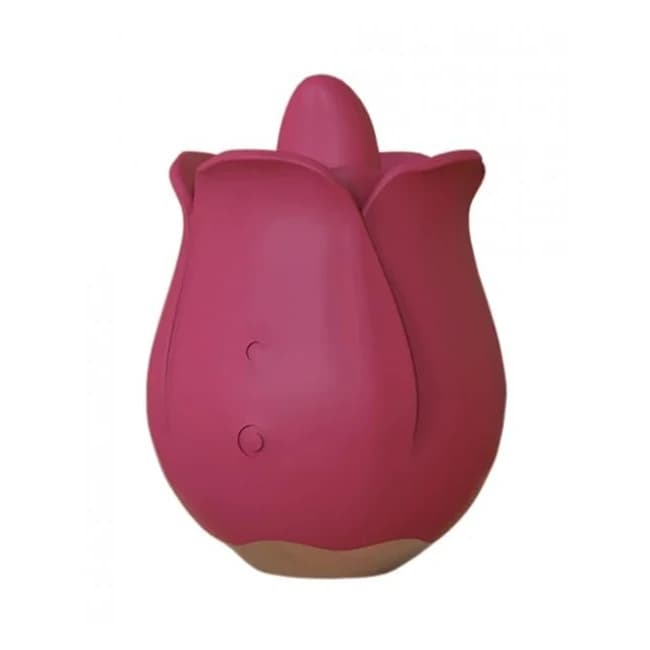 Teresa the Rose Toy W/ Tongue Vibrator - Red - Image 1