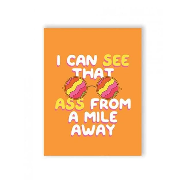 That Ass Greeting Card - Image 1