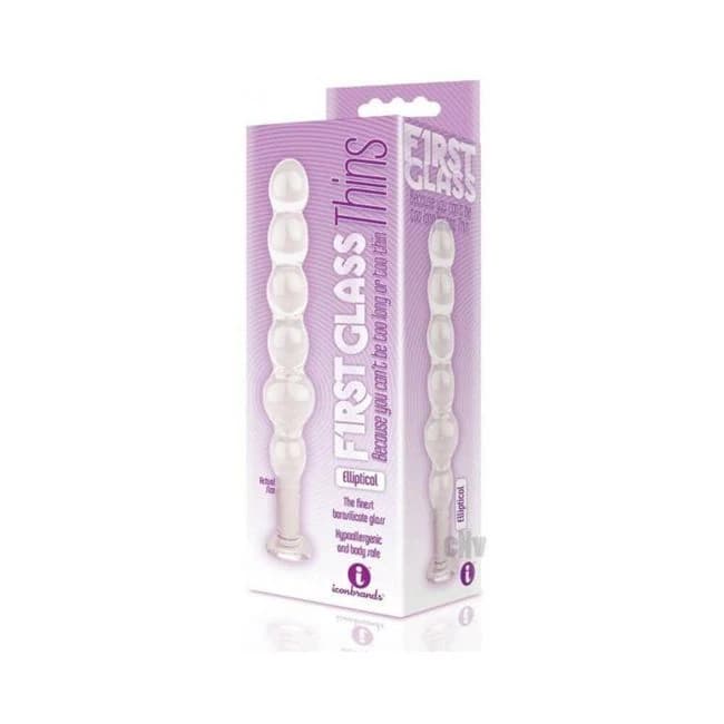 The 9's Glass Thins Elliptical Glass Plug - Image 1