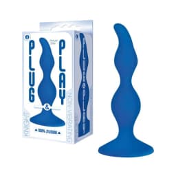The 9's, Plug & Play, Silicone Plug, Knight, Blue, image 2