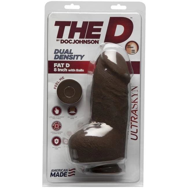 The D 8 Fat D W/balls - Chocolate - Image 1