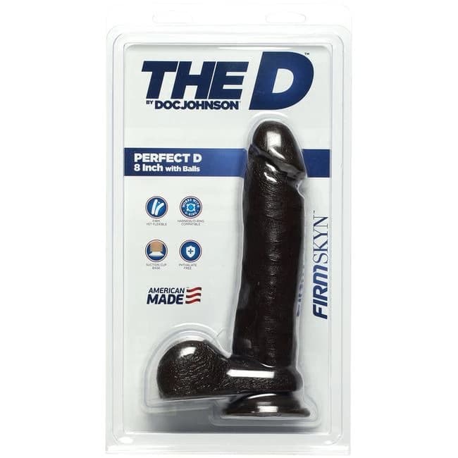 The D 8 Perfect D W/balls - Chocolate - Image 1