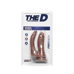 The D Double Dippin D Firmskyn Dildo, image 1