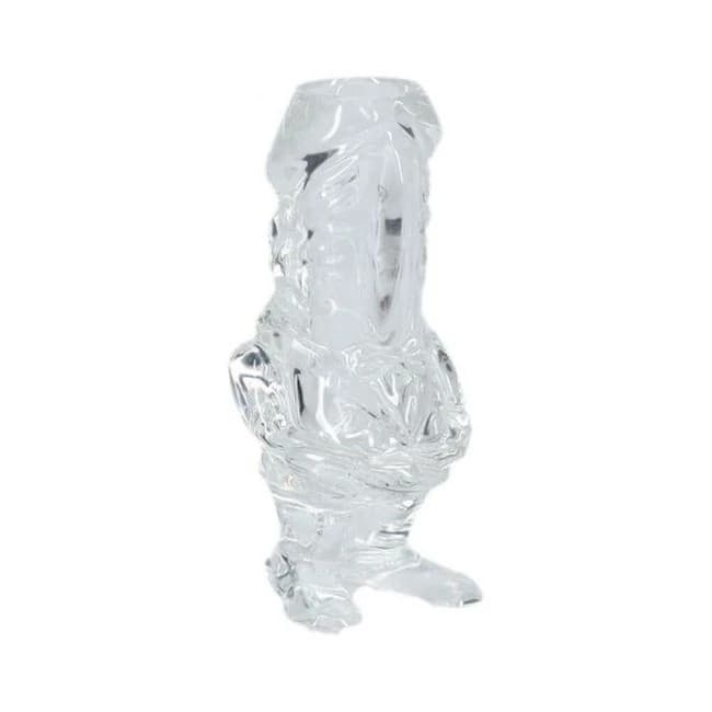 The Dickheads Groom Tall Shot Glass Clear - Image 1