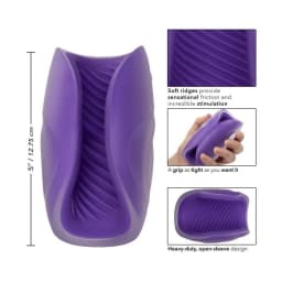 The Gripper Spiral Grip Purple, image 4