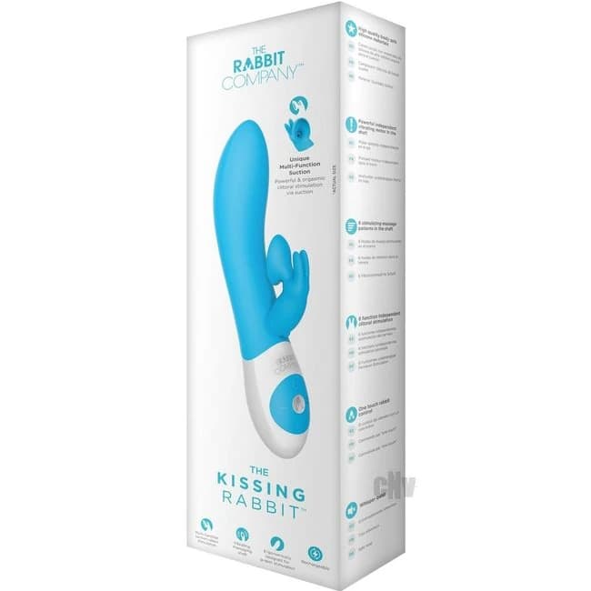 The Kissing Rabbit Vibrator - Blue - Image 1