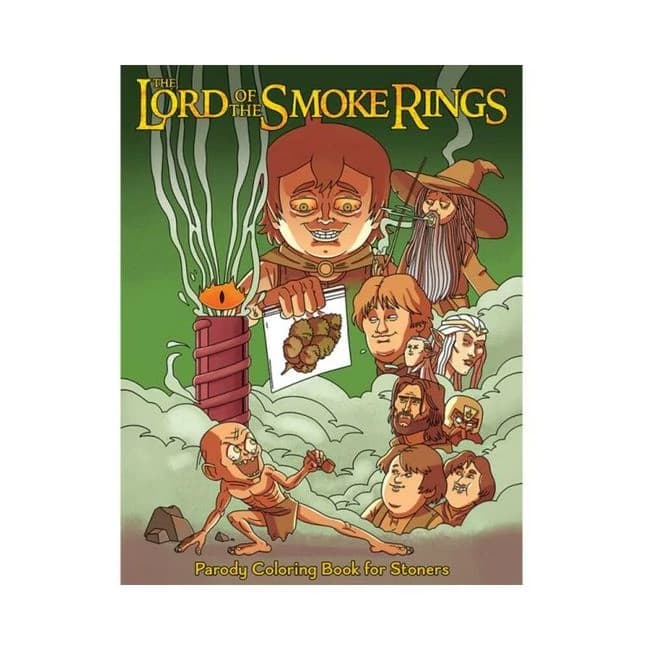 The Lord of the Smoke Rings Coloring Book - Image 1