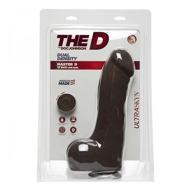 The Master D W/balls 12 Chocolate - Image 1