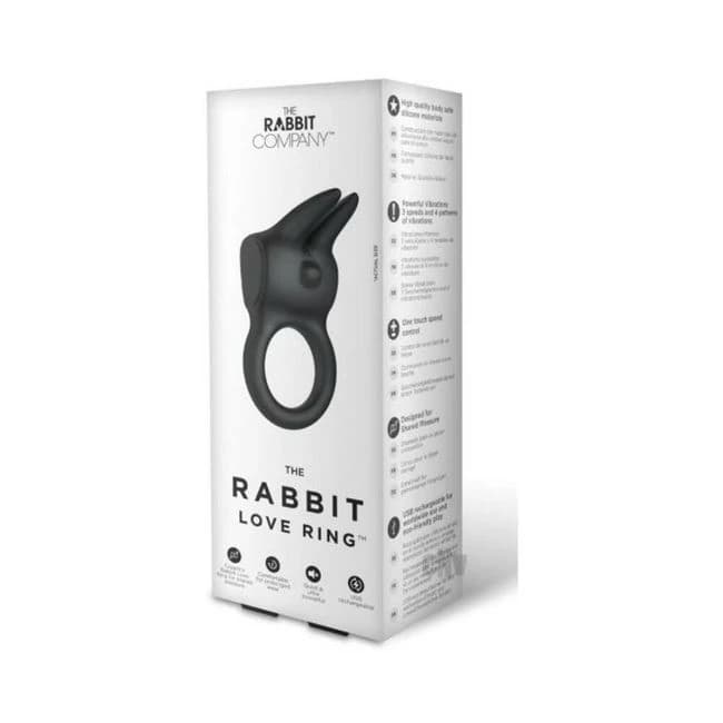 The Rabbit Love Ring Black - Image 1