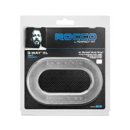 The Rocco 3 Way Wrap Ring Clear, image 3