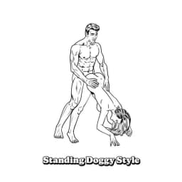 The Sexiest Sex Positions Coloring Book, image 3