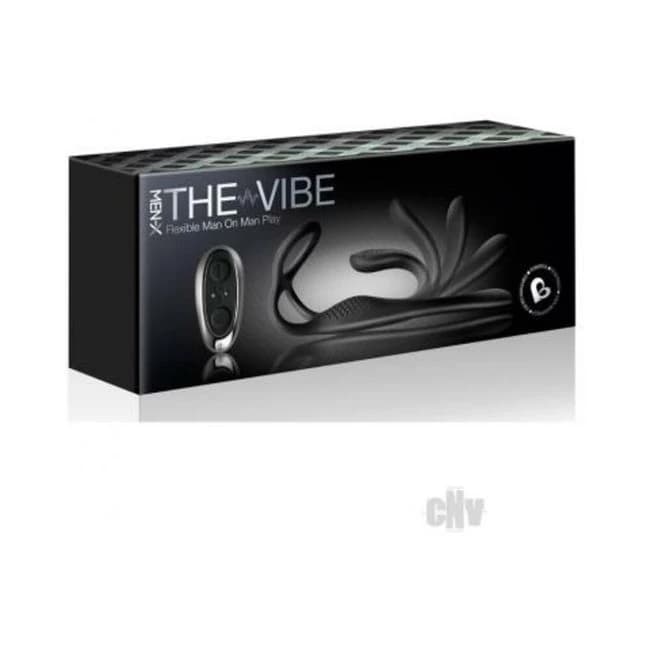 The-vibe C-ring and P-spot Stimulator Black - Image 1