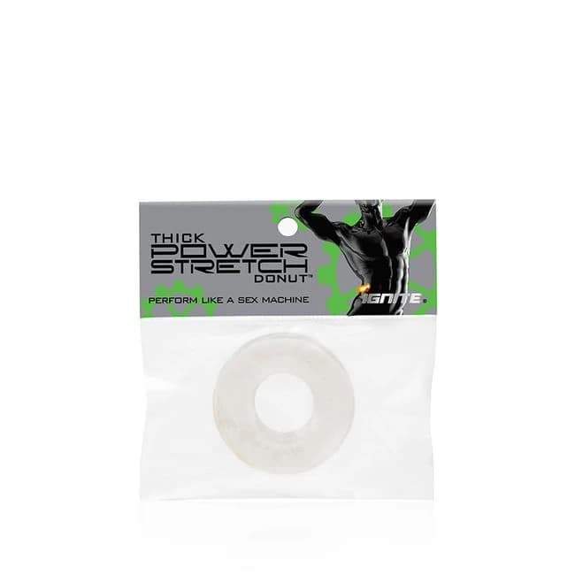 Thick Power Stretch Donut Clear in Bag - Image 1