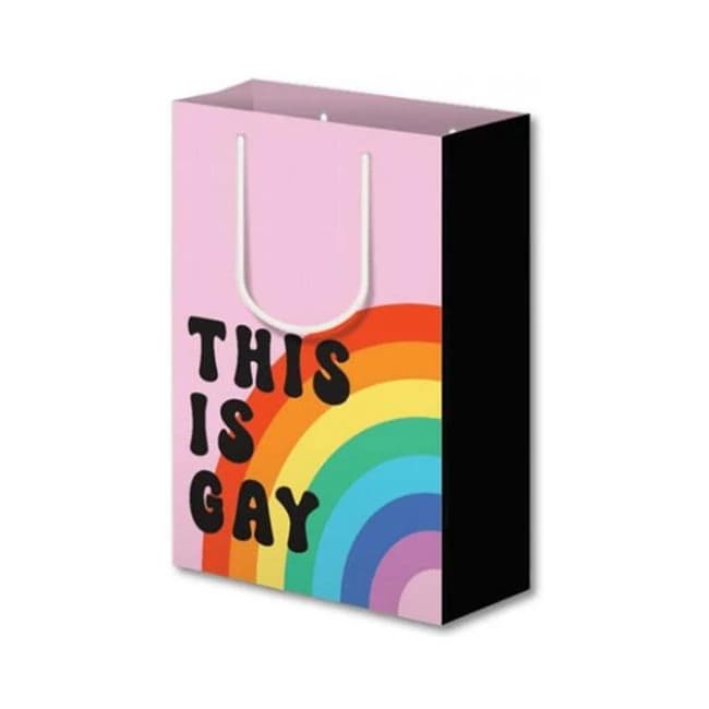 This Is Gay Rainbow Gift Bag - Image 1