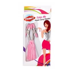 Tickle Me Pink Nipple Clamps Tassels - Image 2