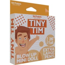 Tiny Tim Blow Up Party Doll - Image 1