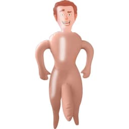 Tiny Tim Blow Up Party Doll - Image 2