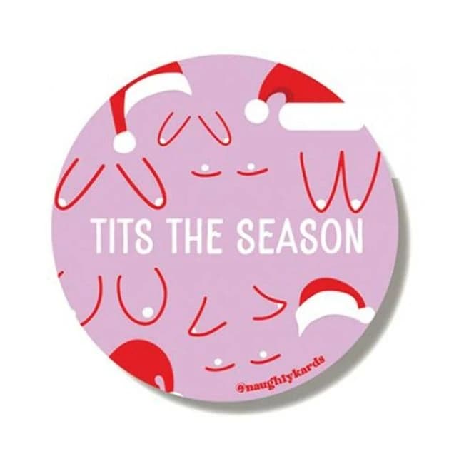 Tits Holiday Sticker - Pack of 3 - Image 1