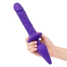 Together Couples Double Pleasure Purple, image 1