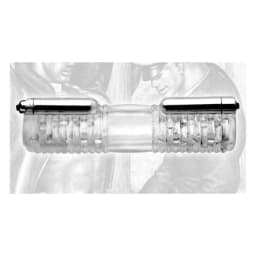 Tom of Finland Head to Head Vibrating Sleeve, image 1