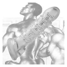 Tom of Finland Textured Girth Enhancer Clear, image 1