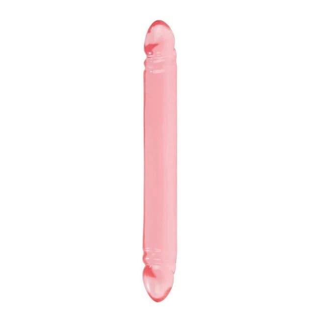 Translucence Smooth Dbl Dong 12in - Image 1
