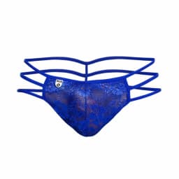 Triple Lace String Thong Royal, image 2