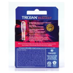 Trojan Double Ecstasy 3pk - Image 3