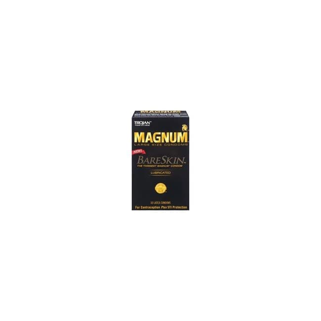 TROJAN MAGNUM BARESKIN 10 PACK  - Image 1