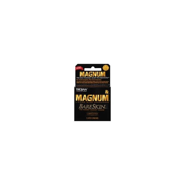 Trojan Magnum Bareskin 3pk - Image 1