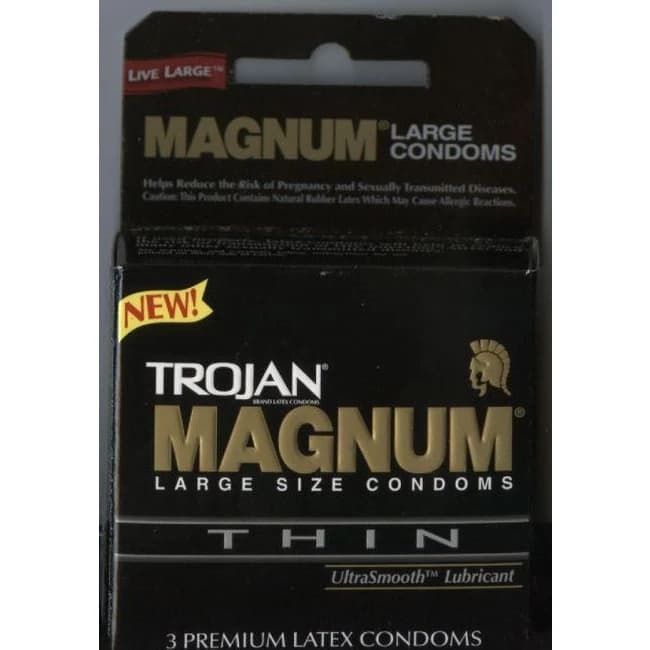 TROJAN MAGNUM THIN 3 PACK  - Image 1