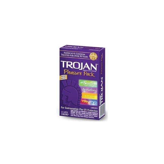 TROJAN PLEASURE PACK 12 PACK  - Image 1