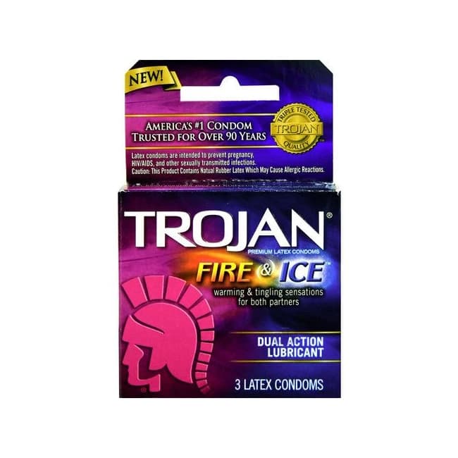 Trojan Pleasures Fire & Ice 3pack - Image 1