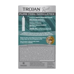 Trojan Raw Pure Feel Non-latex 10 Pack - Image 2