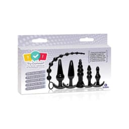 Try-Curious Anal Plug Kit, image 2