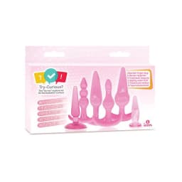 Try-Curious Anal Plug Kit, image 1