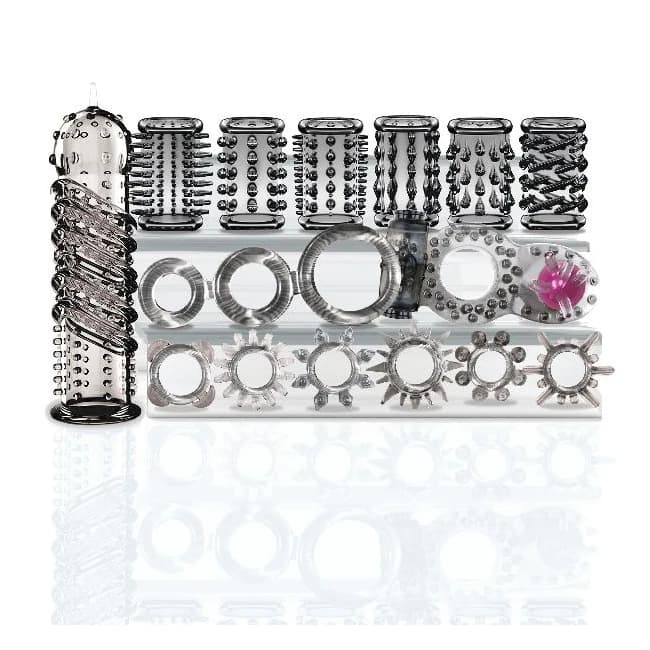 Try-curious Cock Ring & Sleeve Set - Image 1