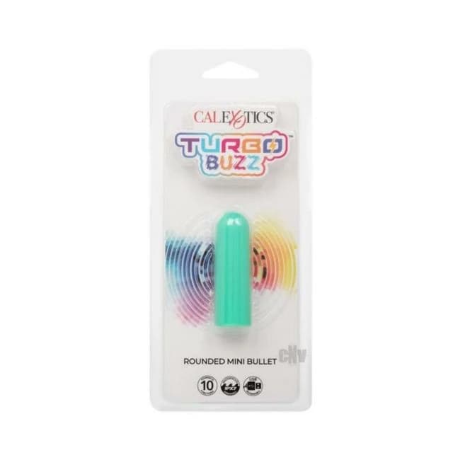 Turbo Buzz Rounded Mini Bullet Stimulator - - Image 1