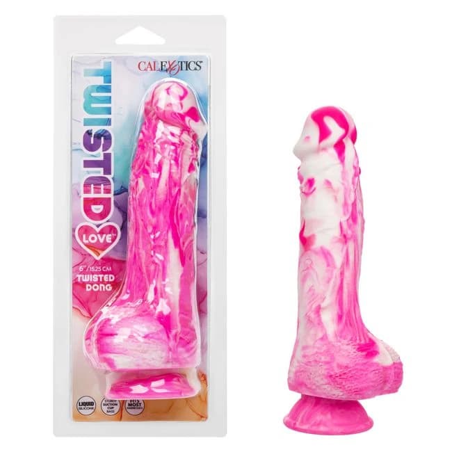 Twisted Love Twisted Dong 6 in Pink - Image 1
