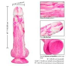 Twisted Love Twisted Dong 6 in Pink, image 5