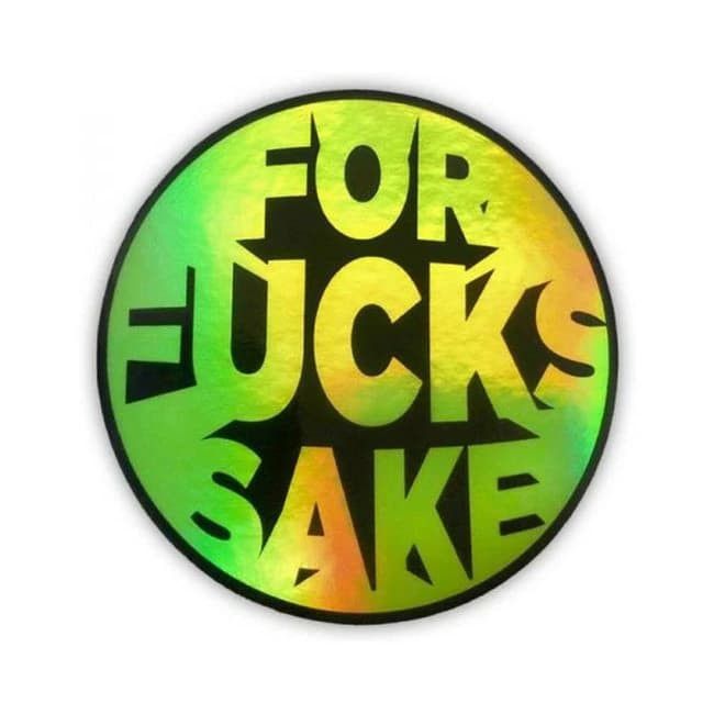 Twisted Wares for Fuck's Sake Sticker - Image 1