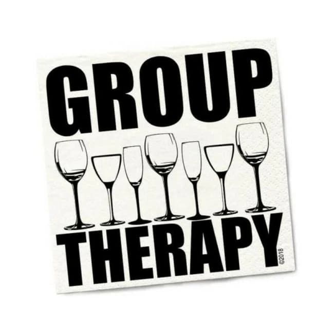 Twisted Wares Group Therapy Napkins 20-pack - Image 1