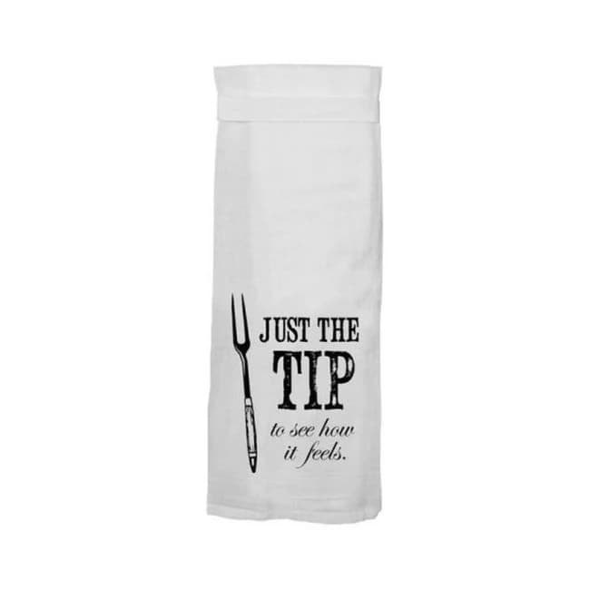 Twisted Wares Just the Tip Flour Towel - Image 1