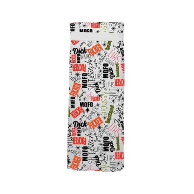 Twisted Wares Sweary Pattern Towel - Image 1
