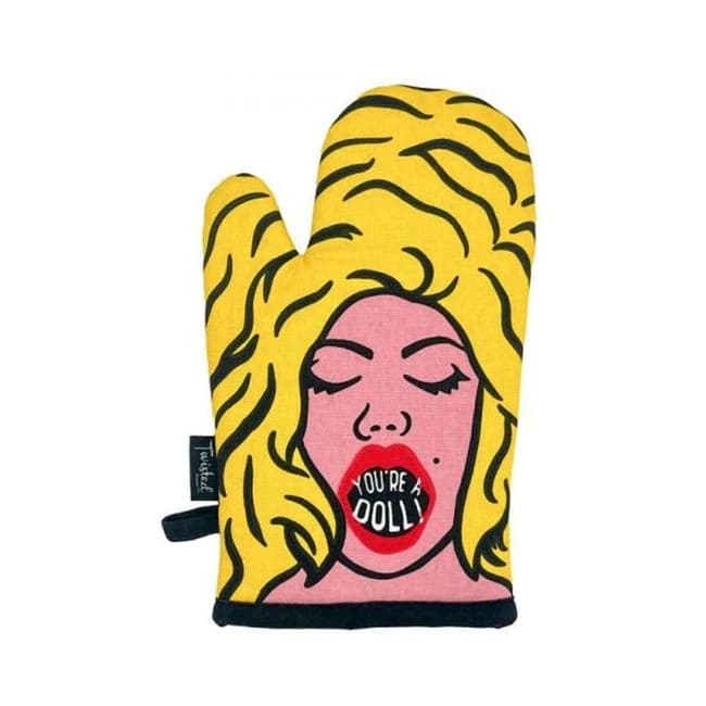 Twisted Wares You're a Doll Oven Mitt - Image 1
