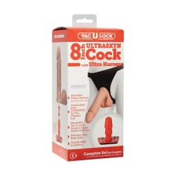 Ultra-Realistic 8in Cock w/ Harness Bx, image 4